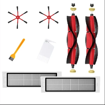 New for Mi Roborock Vacuum Cleaner Parts Of 2 Side Brush 2 Roller Brush 2 HEPA Filter for Mi Roborock Vacuum Cleaner Accessories
New for Mi Roborock Vacuum Cleaner Parts Of 2 Side Brush 2 Roller Brush 2 HEPA Filter for Mi Roborock Vacuum Cleaner Accessories