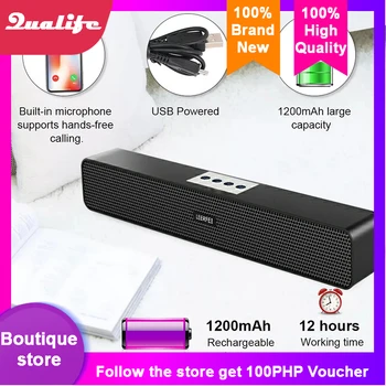 Bluetooth Wireless Speaker, Subwoofer, Desktop Computer, Living Room, Creative Multimedia Soundbar E-91
Bluetooth Wireless Speaker, Subwoofer, Desktop Computer, Living Room, Creative Multimedia Soundbar E-91