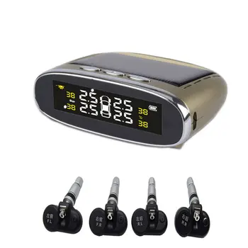 For Steelmate Tp-s1i Tpms Tire Pressure Monitor System Wireless Solar-Powered Display 4 Internal/External Sensors
For Steelmate Tp-s1i Tpms Tire Pressure Monitor System Wireless Solar-Powered Display 4 Internal/External Sensors
