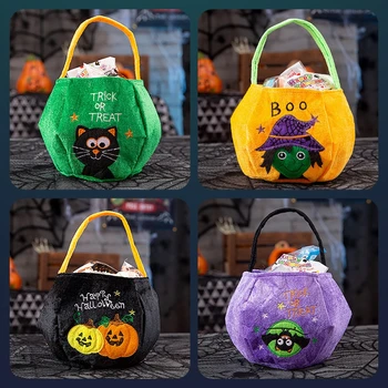 Halloween candy bag scene layout decoration kindergarten children candy chocolate Halloween pumpkin tote bag
Halloween candy bag scene layout decoration kindergarten children candy chocolate Halloween pumpkin tote bag