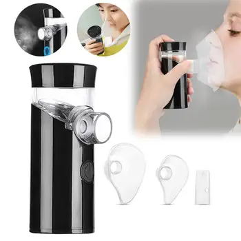 Handheld Ultrasonic Nebulizer Asthma Inhaler Atomizer with Breathing Cover for Children Health Portable Mini Nebulizer
Handheld Ultrasonic Nebulizer Asthma Inhaler Atomizer with Breathing Cover for Children Health Portable Mini Nebulizer