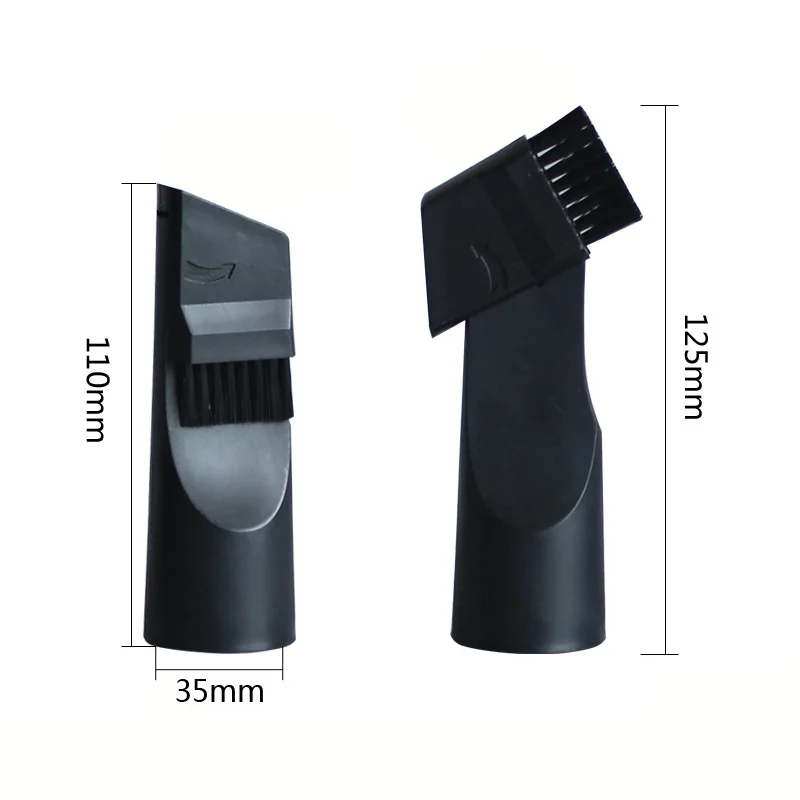 2-In-1 Brush Head For 35mm Interface Inner Diameter Vacuum Cleaner Flat Suction Brush Parts Corners Dust Cleaning Brush
2-In-1 Brush Head For 35mm Interface Inner Diameter Vacuum Cleaner Flat Suction Brush Parts Corners Dust Cleaning Brush