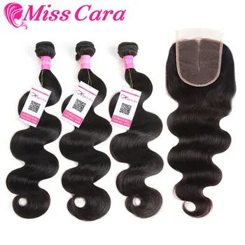 Peruvian Body Wave 3/4 Bundles With Free/Middle Part Closure Miss Cara 100% Human Hair Remy Plus Hair Bundles With Closure
Peruvian Body Wave 3/4 Bundles With Free/Middle Part Closure Miss Cara 100% Human Hair Remy Plus Hair Bundles With Closure