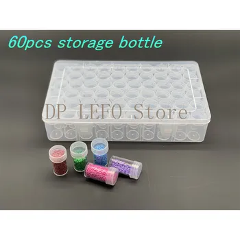 60 Bottles Jar Square Diamond Painting Storage box Diamond Painting Accessories Beads Container Mosaic Storage boxes Tools
60 Bottles Jar Square Diamond Painting Storage box Diamond Painting Accessories Beads Container Mosaic Storage boxes Tools