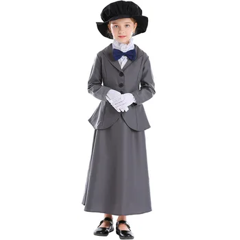 Cute Private Tutor Cosplay Retro Suit Of The 60s Magic Nanny Dress Up Halloween Costume For Kids 
Cute Private Tutor Cosplay Retro Suit Of The 60s Magic Nanny Dress Up Halloween Costume For Kids