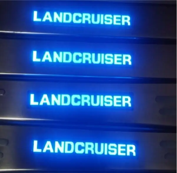Welcome pedal application only for Toyota Land Cruiser 4500 4700 LC100 Welcome pedal LED threshold with lights
Welcome pedal application only for Toyota Land Cruiser 4500 4700 LC100 Welcome pedal LED threshold with lights