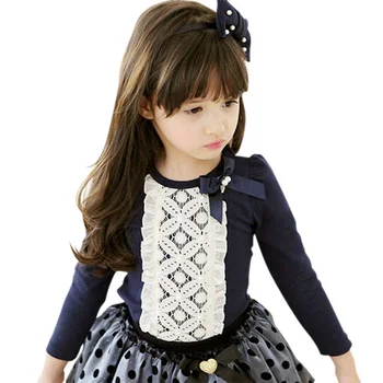 LEMEMOGO Autumn Lace School Girls Blouses Girl Cotton Bow Blouse Kids printing Clothes Children Long-Sleeve Shirt Girl clothing
LEMEMOGO Autumn Lace School Girls Blouses Girl Cotton Bow Blouse Kids printing Clothes Children Long-Sleeve Shirt Girl clothing