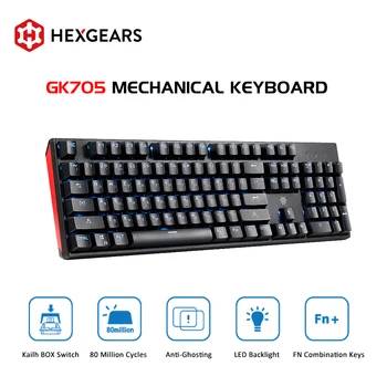 HEXGEARS GK705 Mechanical keyboard Russian keycap 108 key kailh hot switch gamer keyboard professional gaming for Tablet Desktop
HEXGEARS GK705 Mechanical keyboard Russian keycap 108 key kailh hot switch gamer keyboard professional gaming for Tablet Desktop