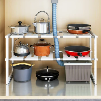 Sink under the shelf storage rack floor adjustable stainless steel telescopic multi-shelf length retractable
Sink under the shelf storage rack floor adjustable stainless steel telescopic multi-shelf length retractable