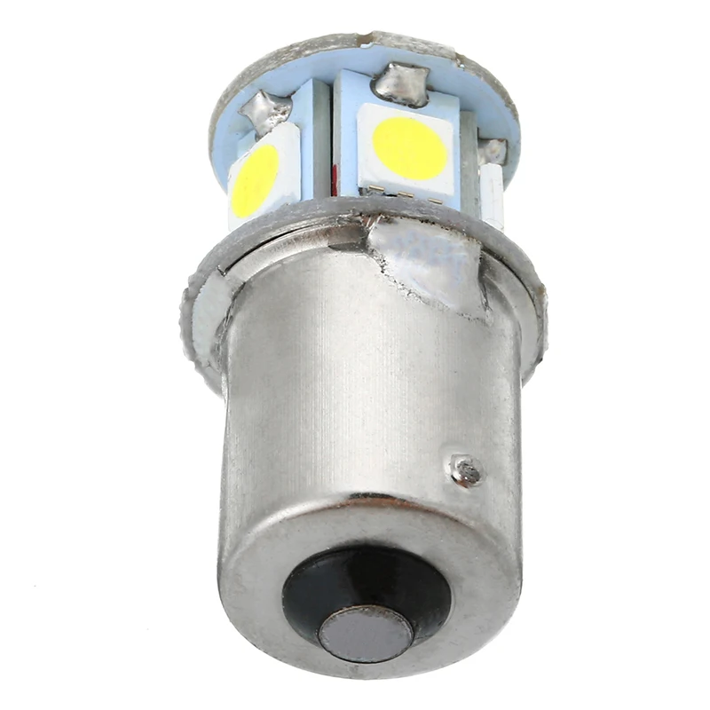 For Car Lighting 1Pair DC12V BA15S R5W 1156 5050 8SMD LED Bulb White Car Tail Turn Signal Corner Side Marker Parking Stop Light