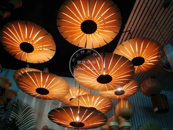 Fashion Led Handmade Veneer Pendant Light Bamboo Living Room Lights Restaurant Lamp S Pendant Lights LED Bulbs Cord Pendant Iron
Fashion Led Handmade Veneer Pendant Light Bamboo Living Room Lights Restaurant Lamp S Pendant Lights LED Bulbs Cord Pendant Iron
