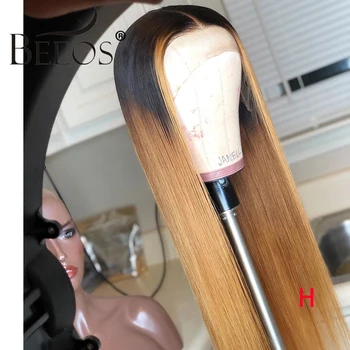 Beeos 360 Lace Front Human Hair Wig Highlight Ombre Colored 1B27 180% Straight PrePlucked Hairline Bleached Knots Brazilian Remy
Beeos 360 Lace Front Human Hair Wig Highlight Ombre Colored 1B27 180% Straight PrePlucked Hairline Bleached Knots Brazilian Remy