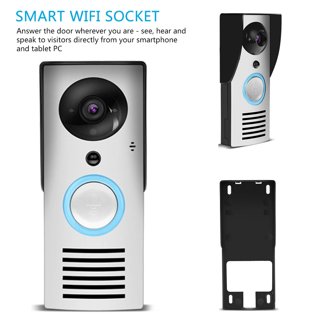 Monitor for Smart Bell WIFI 720P Video Doorbell Wireless Door Phone Intercom HD Camera Motion Sensor Camera accessory
Monitor for Smart Bell WIFI 720P Video Doorbell Wireless Door Phone Intercom HD Camera Motion Sensor Camera accessory