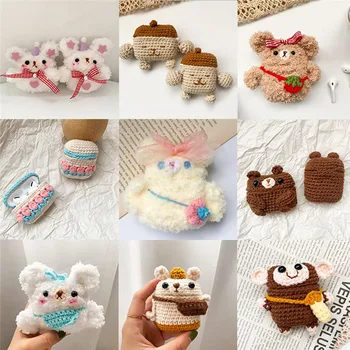 Cute Cartoon Plush Headset Protective Cover, Bear Bluetooth Couple Earphone Box, Anti-Fall Headphone Case with Safety Buckle
Cute Cartoon Plush Headset Protective Cover, Bear Bluetooth Couple Earphone Box, Anti-Fall Headphone Case with Safety Buckle
