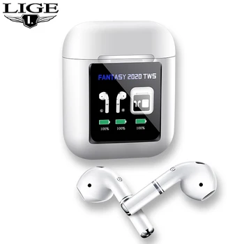 LIGE True Wireless Bluetooth 5.0 Earphones Power Display Noise Cancellation HiFi Stereo Sport Headset with Large Color Screen
LIGE True Wireless Bluetooth 5.0 Earphones Power Display Noise Cancellation HiFi Stereo Sport Headset with Large Color Screen