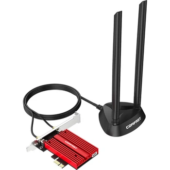 Dual Frequency Power 3000M High Speed WIFI 6PCI-E Wireless Network Card Instant 802.11ax Wi-Fi 6 Upgrade For Desktops
Dual Frequency Power 3000M High Speed WIFI 6PCI-E Wireless Network Card Instant 802.11ax Wi-Fi 6 Upgrade For Desktops