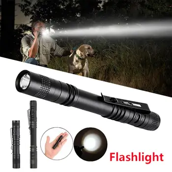 LED Flashlight Torch Mini Flashlight SuperBright Portable Durable Clip Black 100LM Outdoor Sporting Tactical Military Climbing
LED Flashlight Torch Mini Flashlight SuperBright Portable Durable Clip Black 100LM Outdoor Sporting Tactical Military Climbing