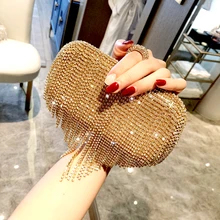 Women Luxury Designer Handbags Crossbody Bag 2021 Girl Shopper Purse Fashion Rhinestone Tassel Banquet Party Clutch Evening Bags 
Women Luxury Designer Handbags Crossbody Bag 2021 Girl Shopper Purse Fashion Rhinestone Tassel Banquet Party Clutch Evening Bags