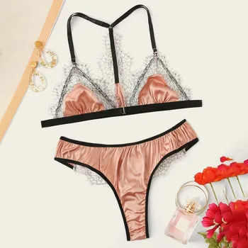pyjamas women sexy lingerie New Sexy Lace Lingerie Silk Underwear Sleepwear Bra Wireless Pajamas Satin pajamas for пижама#s
pyjamas women sexy lingerie New Sexy Lace Lingerie Silk Underwear Sleepwear Bra Wireless Pajamas Satin pajamas for пижама#s