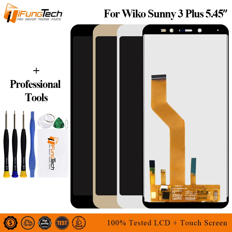 For Wiko Sunny 3 Plus Sunny3+ LCD Display with Touch Screen Digitizer Accessories For Sunny 3 Plus Lcd+Tools 
For Wiko Sunny 3 Plus Sunny3+ LCD Display with Touch Screen Digitizer Accessories For Sunny 3 Plus Lcd+Tools