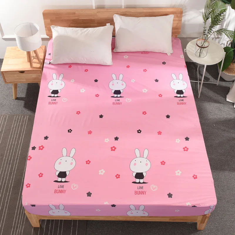 2020 Spring Hot Sale Cartoon Rabbit Pattern Pink Bed Cover Dustproof Non-slip Mattress Cover Comfortable Breathable Bedding
2020 Spring Hot Sale Cartoon Rabbit Pattern Pink Bed Cover Dustproof Non-slip Mattress Cover Comfortable Breathable Bedding