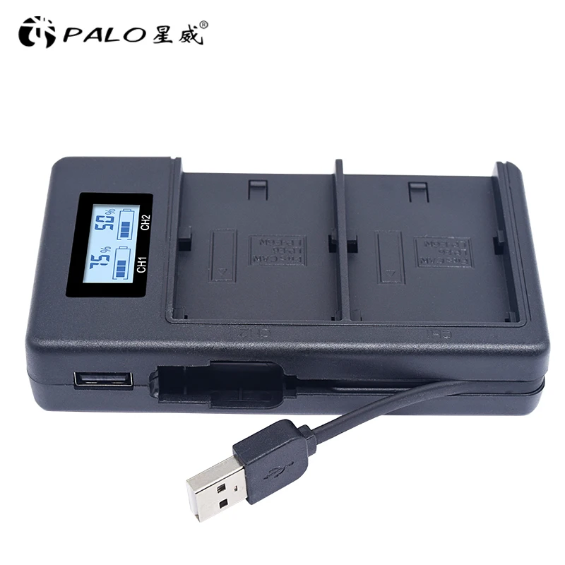 PALO LP-E6 LP E6 LPE6 USB fast Camera battery charger LCD display for Canon 5D Mark II III 7D 60D EOS 6D 70D 80D battery pack
PALO LP-E6 LP E6 LPE6 USB fast Camera battery charger LCD display for Canon 5D Mark II III 7D 60D EOS 6D 70D 80D battery pack