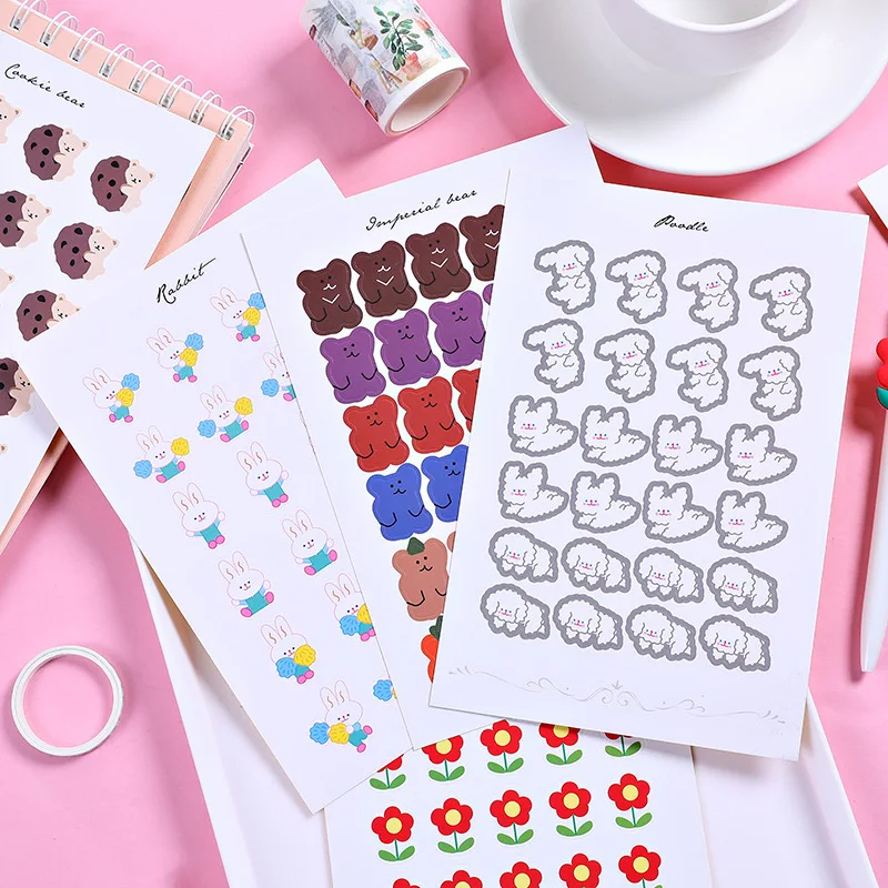 Ins Cartoon Creative Color Sealing Cute Sticker Girl Mobile Phone shell Handbook DIY Decorative Stickers Scrapbooking Stationery
Ins Cartoon Creative Color Sealing Cute Sticker Girl Mobile Phone shell Handbook DIY Decorative Stickers Scrapbooking Stationery