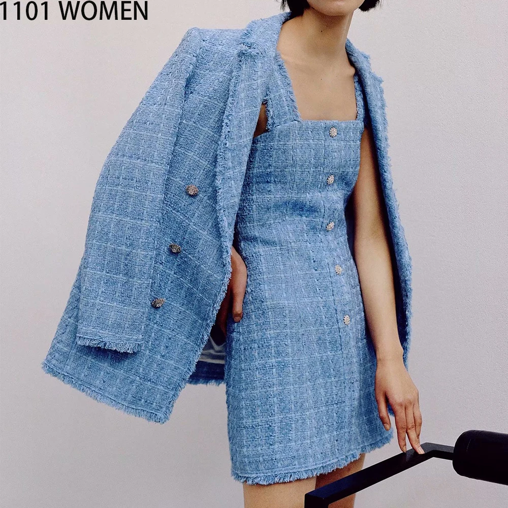 2020 New Summer Women's blue Plaid pockets V-Neck long sleeve Coats fashion formal casual women clothes
2020 New Summer Women's blue Plaid pockets V-Neck long sleeve Coats fashion formal casual women clothes