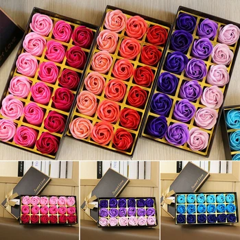 18 Roses Gradient Soap Flower Shower Gel Petal Gift Box Valentine's Day Gift Practical Creative Small Gift Wedding Decoration
18 Roses Gradient Soap Flower Shower Gel Petal Gift Box Valentine's Day Gift Practical Creative Small Gift Wedding Decoration