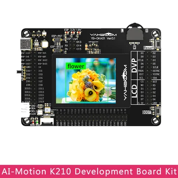 K210 Development Board Kit AI Artificial Intelligence Machine KPU Vision RISC-V Face Recognition Instrument
K210 Development Board Kit AI Artificial Intelligence Machine KPU Vision RISC-V Face Recognition Instrument