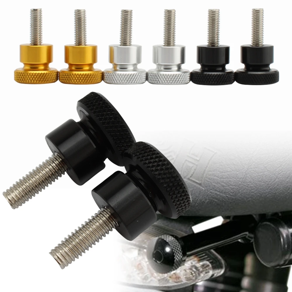 Motorcycle Parts for Triumph Scrambler BONNEVILLE T100 Quick Release Seat Bolts for Triumph THRUXTON SE 2001-2016
Motorcycle Parts for Triumph Scrambler BONNEVILLE T100 Quick Release Seat Bolts for Triumph THRUXTON SE 2001-2016