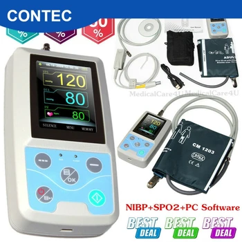 FDA CE PM50 Portable Patient Monitor Vital Signs NIBP SPO2 PR Pulse Rate Meter Newest
FDA CE PM50 Portable Patient Monitor Vital Signs NIBP SPO2 PR Pulse Rate Meter Newest