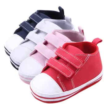 Canvas Sports Sneakers Newborn Baby Boys Girls First Walkers Shoes Infant Toddler Soft Sole Anti-slip Baby Shoes
Canvas Sports Sneakers Newborn Baby Boys Girls First Walkers Shoes Infant Toddler Soft Sole Anti-slip Baby Shoes