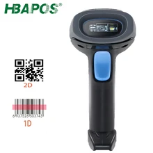 HBAPOS Barcode Scanner USB Wired Handheld 1D 2D Bar Code Reader Scanner for POS Mobile Payment PC Laptop Computer
HBAPOS Barcode Scanner USB Wired Handheld 1D 2D Bar Code Reader Scanner for POS Mobile Payment PC Laptop Computer