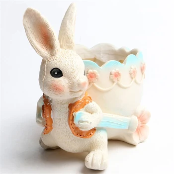 Kawaii bunny ceramic flower pot macetas decorativas succulent pots rabbit decoration vasos para jardim balcony decor garden
Kawaii bunny ceramic flower pot macetas decorativas succulent pots rabbit decoration vasos para jardim balcony decor garden