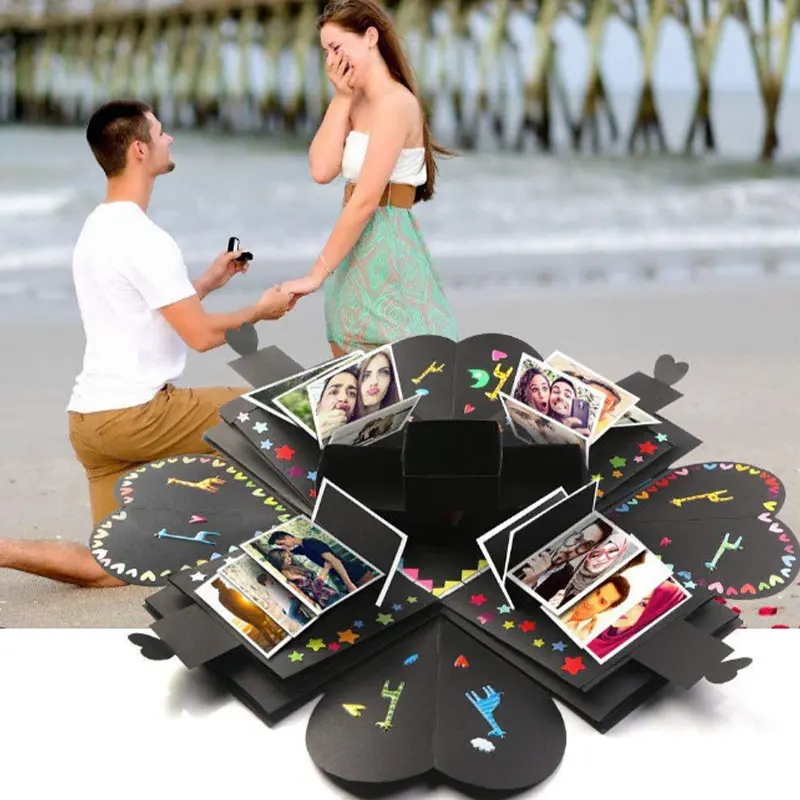 Surprise Box Photo Box Gift Box Romantic Paper Explosion Handmade Album Wedding Love DIY
Surprise Box Photo Box Gift Box Romantic Paper Explosion Handmade Album Wedding Love DIY