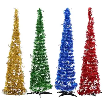 Folding Christmas Tree Collapsible Artificial Christmas Tree Ornaments for Party Christmas Decoration
Folding Christmas Tree Collapsible Artificial Christmas Tree Ornaments for Party Christmas Decoration