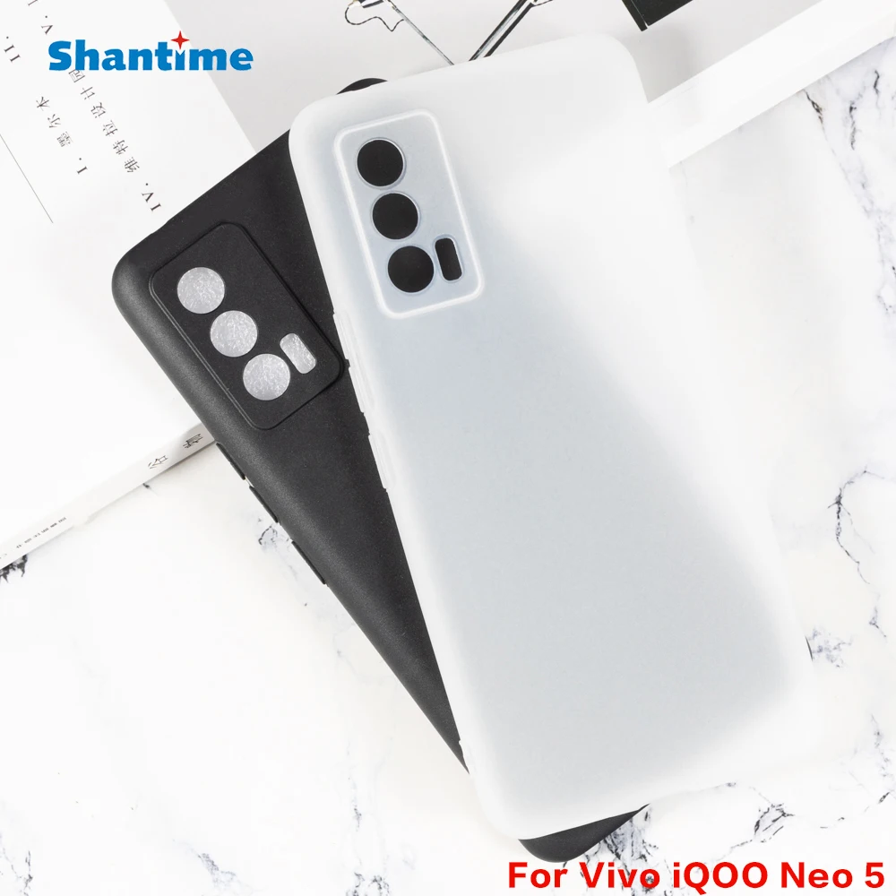 Силиконовый защитный чехол для телефона Vivo iQOO Neo 5 силиконовый с рисунком пудинга