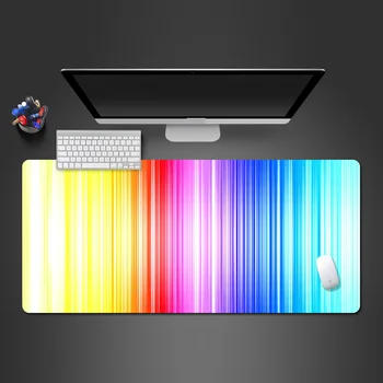 Creative Bright Colorful Stripe Mouse Pad High Quality Natural Rubber Washable Large Table Pad Notebook Computer Game Mouse Pads
Creative Bright Colorful Stripe Mouse Pad High Quality Natural Rubber Washable Large Table Pad Notebook Computer Game Mouse Pads