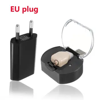 DC 1.4V Elderly Hearing Sound Amplifier Megaphone Hearing Aid EU/US Plug USB Rechargeable Earbud Portable Digital Hearing Aid
DC 1.4V Elderly Hearing Sound Amplifier Megaphone Hearing Aid EU/US Plug USB Rechargeable Earbud Portable Digital Hearing Aid