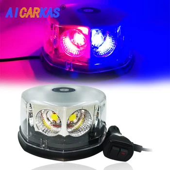 AICARKAS Super Bright Car warning Light 48w Ceiling Strong Magnet Strobe Light LED Auto Flash Light Amber White Blue Red 12V 24V
AICARKAS Super Bright Car warning Light 48w Ceiling Strong Magnet Strobe Light LED Auto Flash Light Amber White Blue Red 12V 24V