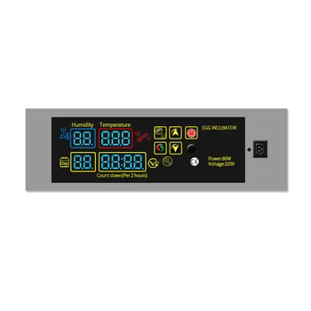 New Humidity Diaplay Heating Poultry Mini Hatching Accessories Power Cable Incubator Controller Set Temperature Control
New Humidity Diaplay Heating Poultry Mini Hatching Accessories Power Cable Incubator Controller Set Temperature Control