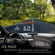 X5 Car HUD Head Up Display OBD II EOBD Automatic Matching Overspeed Warning System Projector Windshield Car Voltage Speed Alarm
X5 Car HUD Head Up Display OBD II EOBD Automatic Matching Overspeed Warning System Projector Windshield Car Voltage Speed Alarm