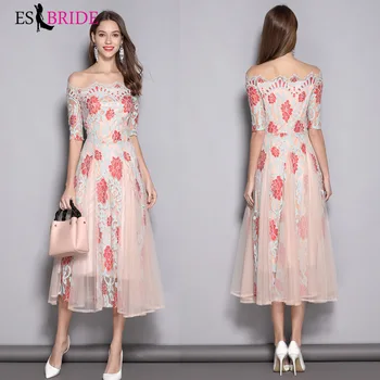 Sexy Floral Printed Cocktail Dresses A-Line V-Neck Off The Shoulder Elegant Evening Party Gowns 
Sexy Floral Printed Cocktail Dresses A-Line V-Neck Off The Shoulder Elegant Evening Party Gowns