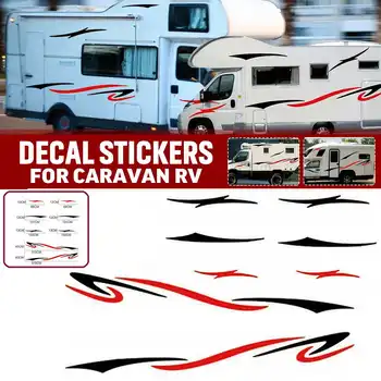 Motorhome Stripes RV Side Body Sticker Graphics Vinyl Decals Universal For Camper Caravan Horsebox Trailer Pickup
Motorhome Stripes RV Side Body Sticker Graphics Vinyl Decals Universal For Camper Caravan Horsebox Trailer Pickup
