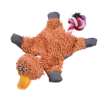 Dog Fleece Squeaky Toys Cute Duck Shape Puppy Plush Chewing Biting Toy with Cotton Rope Bite Resistant Teeth Cleaning Toys
Dog Fleece Squeaky Toys Cute Duck Shape Puppy Plush Chewing Biting Toy with Cotton Rope Bite Resistant Teeth Cleaning Toys