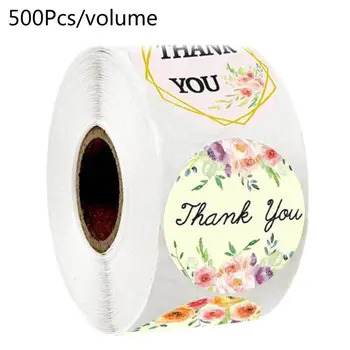 500pcs/roll 8 Styles Floral Thank You Stickers Handmade Scrapbooking Seal Label
500pcs/roll 8 Styles Floral Thank You Stickers Handmade Scrapbooking Seal Label