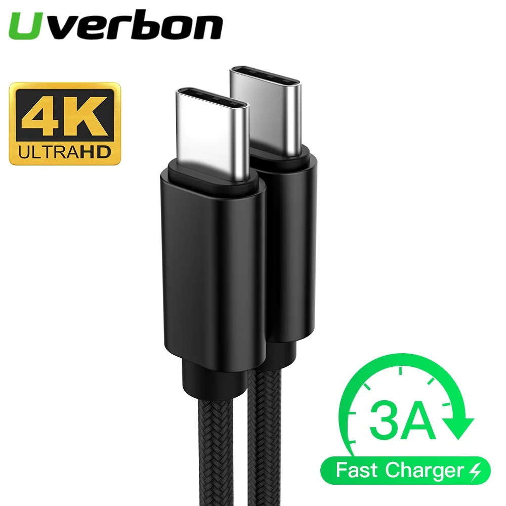 PD Type C to USB C Charge Cable For Macbook Pro Type-C Male to Male Charger USB-C Fast Charging Cabo For Samsung S10 S9 Note 8
PD Type C to USB C Charge Cable For Macbook Pro Type-C Male to Male Charger USB-C Fast Charging Cabo For Samsung S10 S9 Note 8