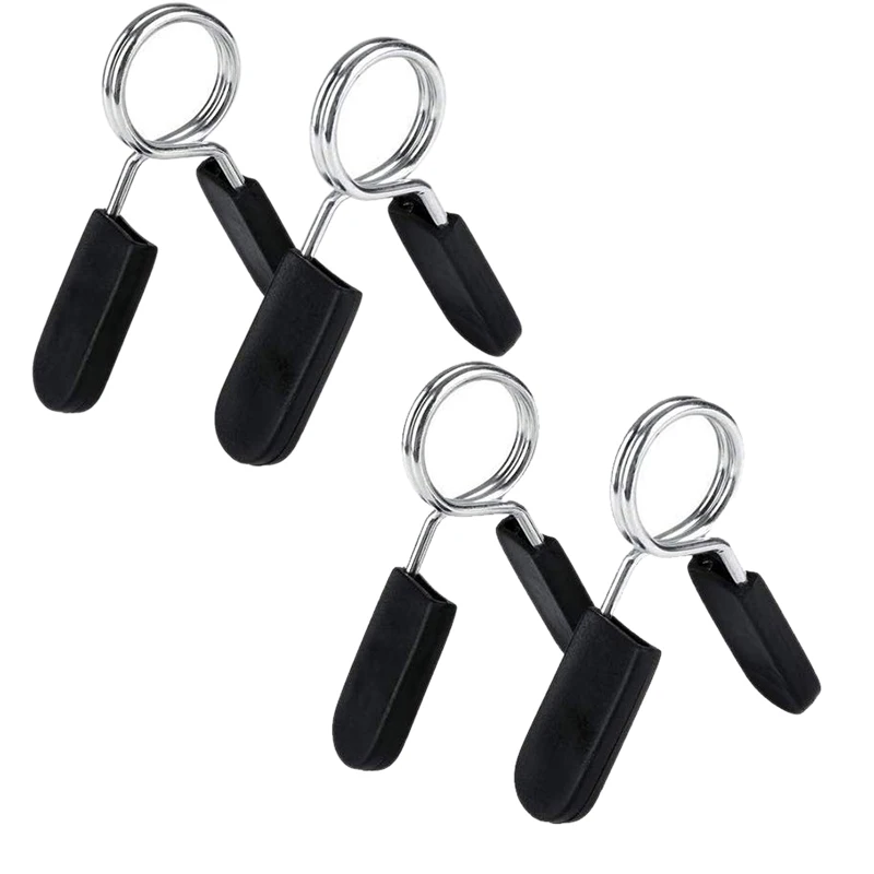 4Pcs Spring Collars Clips Exercise Collar Barbell Clamps for Olympic Bars Dumbbells Fitness Training Gym Equipment
4Pcs Spring Collars Clips Exercise Collar Barbell Clamps for Olympic Bars Dumbbells Fitness Training Gym Equipment