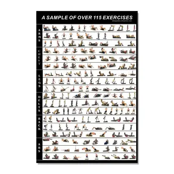 Dumbbell Workout Exercise Poster - Strength Training Chart - Build Muscle - Home Gym Weight Lifting Routine -Body Building Guide 
Dumbbell Workout Exercise Poster - Strength Training Chart - Build Muscle - Home Gym Weight Lifting Routine -Body Building Guide